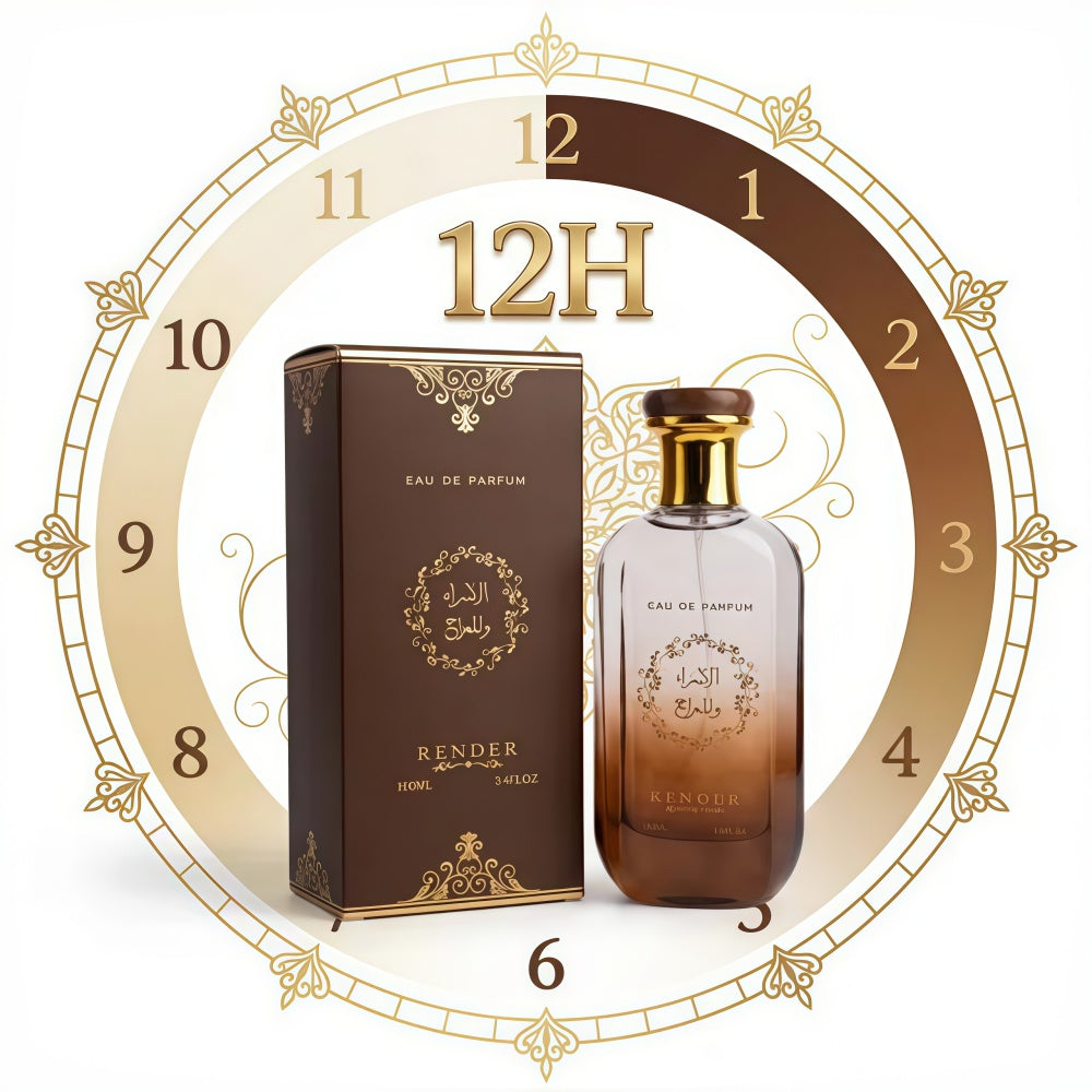 Dubai Arabian Perfume for Men 3.4 oz (100ml) – Choco Musk & Oriental Fragrance, Long-Lasting Gourmet Chocolate Scent