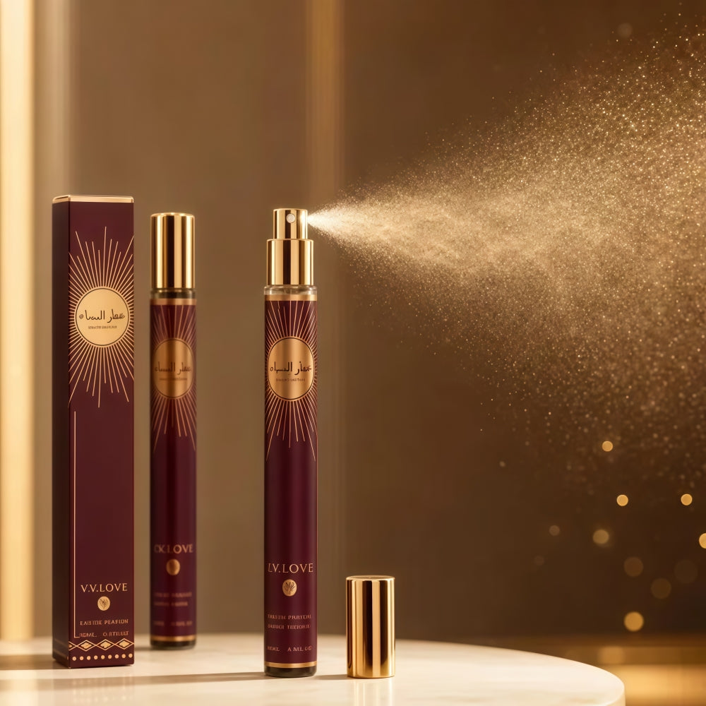 Women's 6-Piece Perfume Gift Set – Sweet Floral Fragrance Collection, 6 x 1.2 oz Portable Mini Sprays